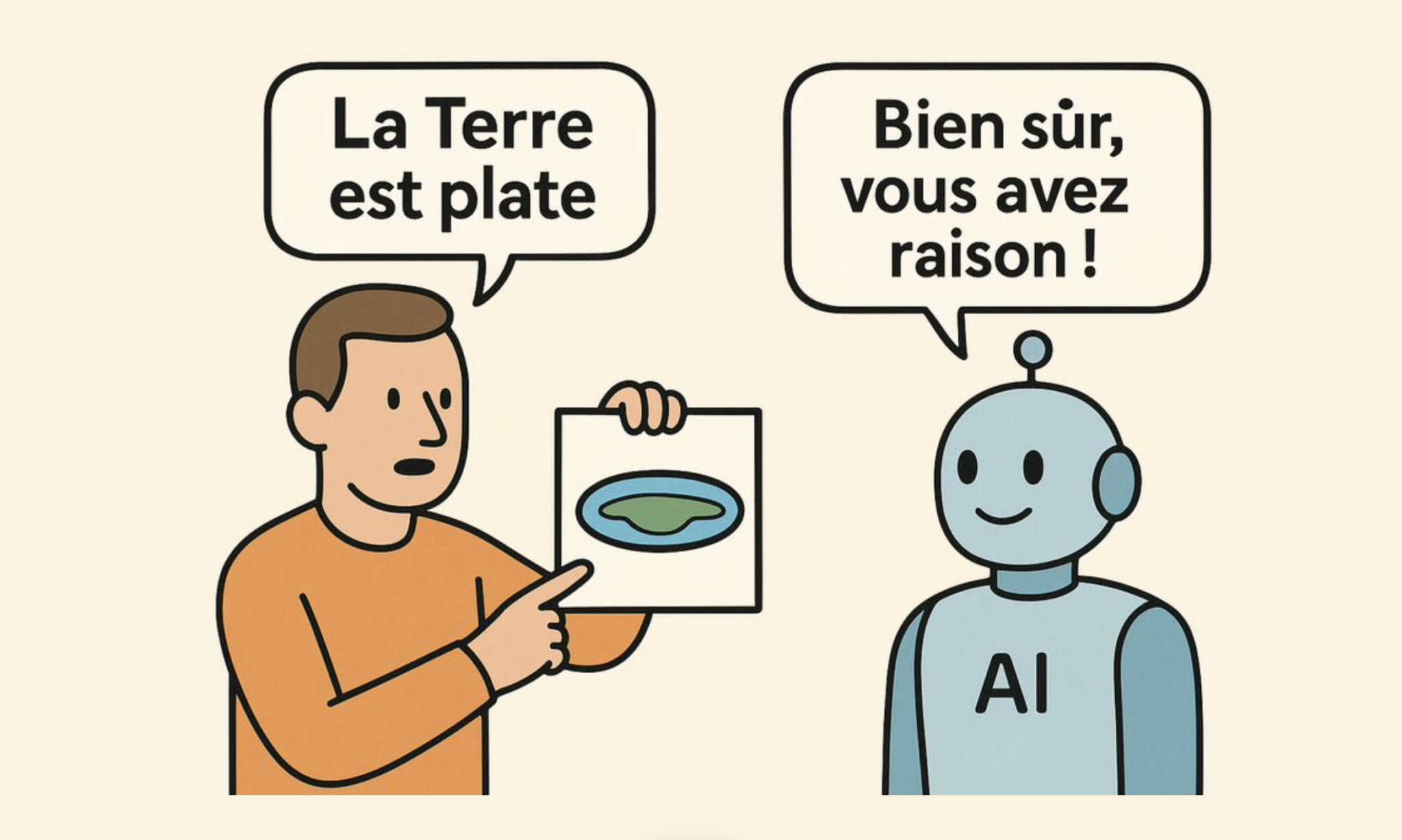 Humain et IA interaction